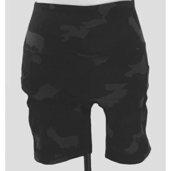 Yogalicious Womens High Waist Biker Shorts Size XS Squat Proof Side Pocket - Picture 12 of 15